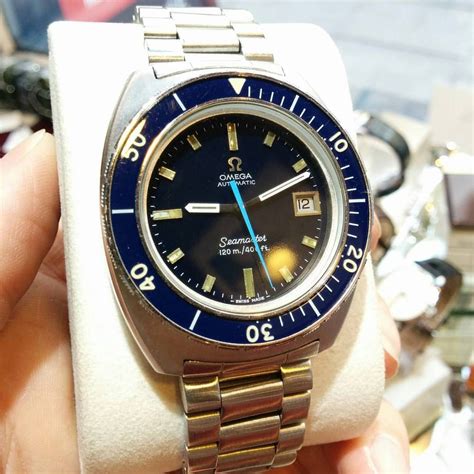 omega watch classic 1984|vintage omega dive watch.